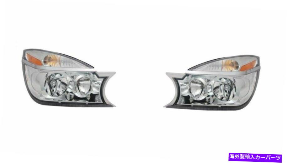 USヘッドライト 2006年から2007年の右側の置き換えヘッドライトペア Right and Left Side Replacement Headlight PAIR For 2006-2007 Buick Rendezvous【並行輸入品】