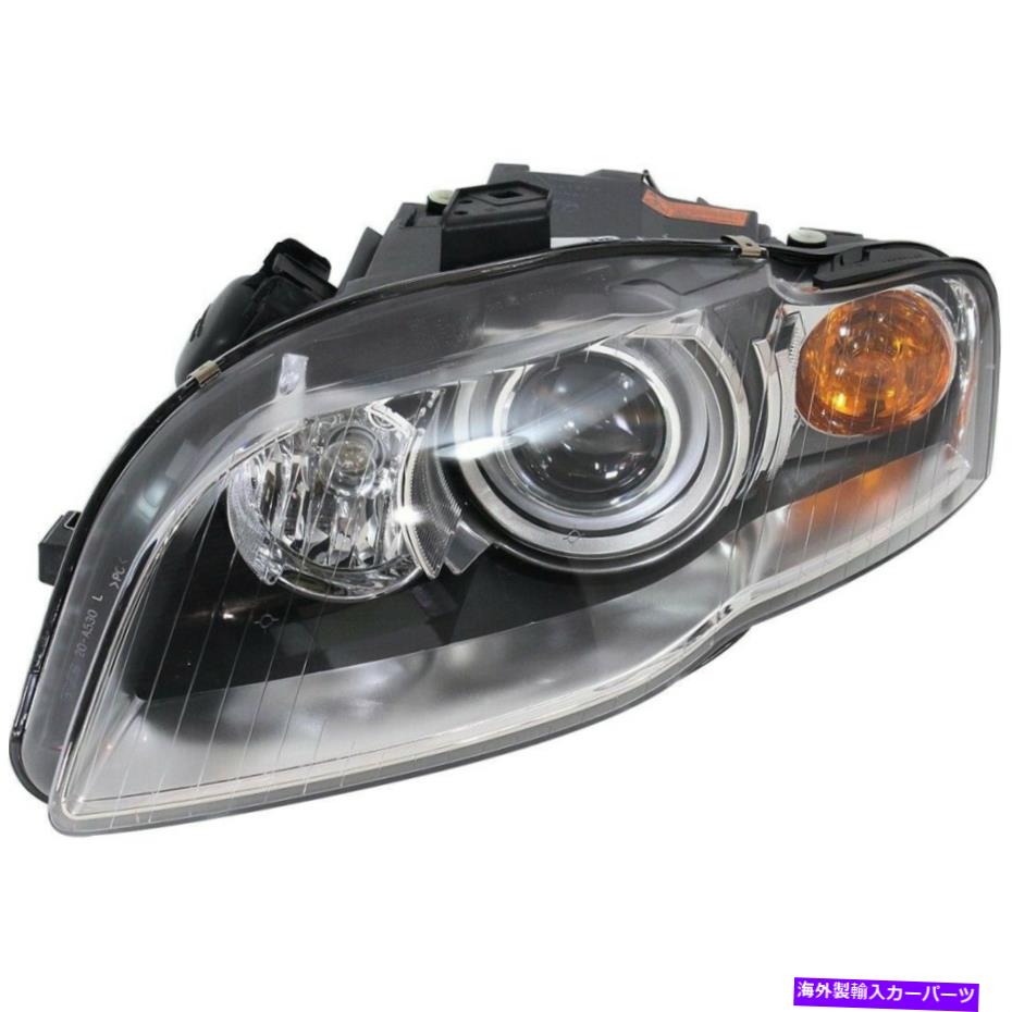 USヘッドライト HIDヘッドライト05-09 Audi A4運転側W /電球W / Oバラスト＆カーブライトニング HID Headlight 05-09 Audi A4 Driver Side w/ Bulb w/o Ballast & Curve Lightning【並行輸入品】