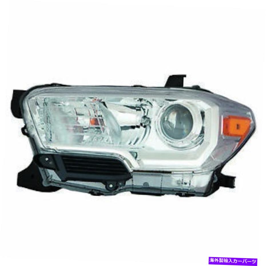 USヘッドライト 16-18タコマ（運転席側）TO250242C用の交換用ヘッドライトアセンブリ Replacement Headlight Assembly for 16-18 Tacoma (Driver Side) TO2502242C【並行輸入品】