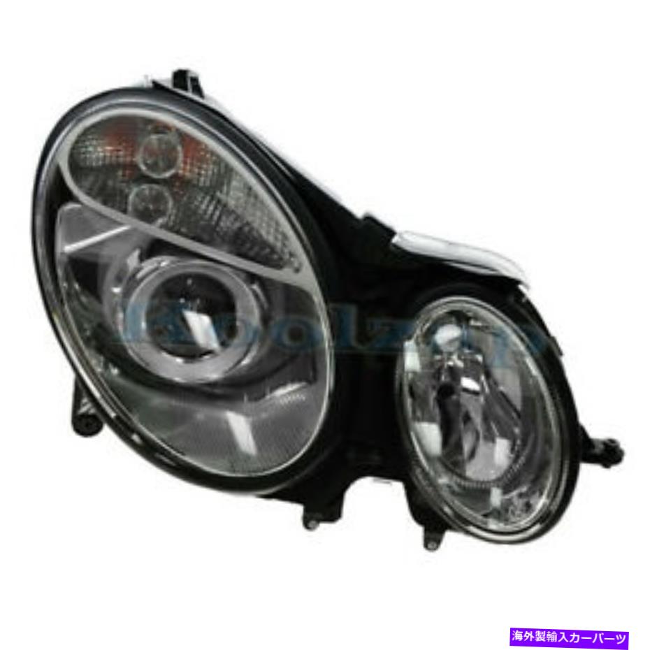 USヘッドライト CAPA 03-06 MB Eクラスのヘッドライトヘッドランプハロゲンヘッドライトランプの旅客側 CAPA 03-06 MB E-Class Headlight Headlamp Halogen Head Light Lamp Passenger Side【並行輸入品】