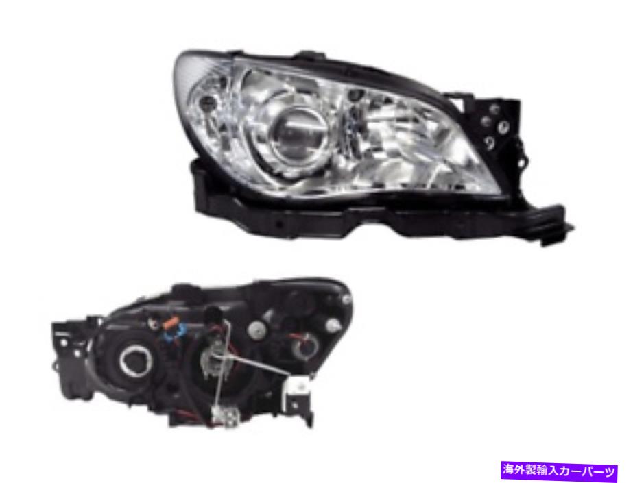 USヘッドライト Subaru Imperza Gd 2005-2007のヘッドライト右側 HEADLIGHT RIGHT HAND SIDE FOR SUBARU IMPREZA GD 2005-2007【並行輸入品】