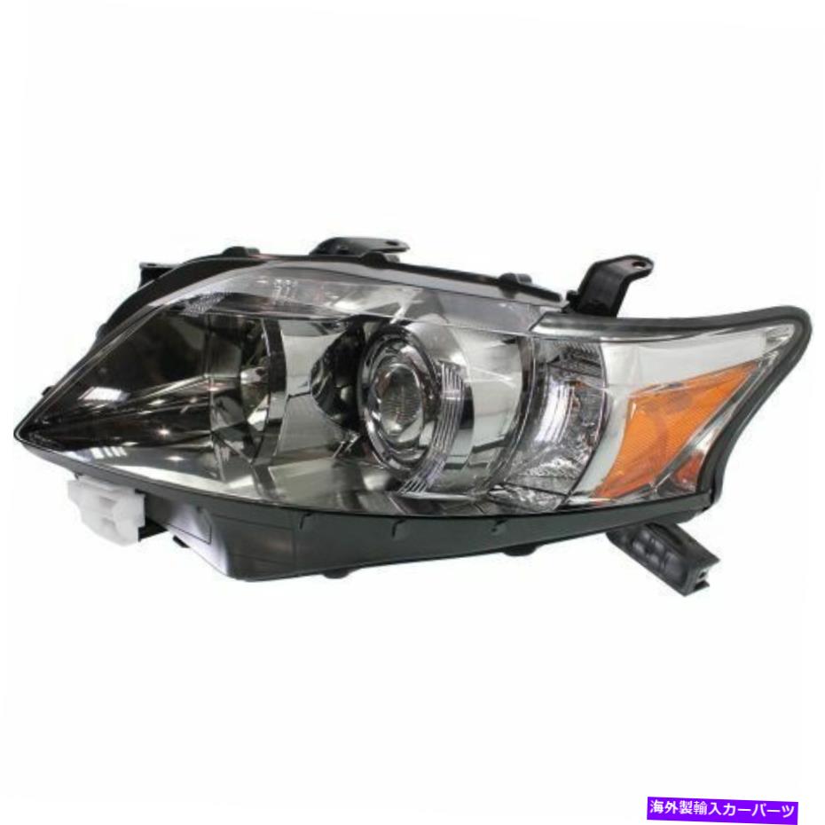 USヘッドライト RX350 10-12、CAPAドライバ側ヘッドライト、クリアレンズ For RX350 10-12, CAPA Driver Side Headlight, Clear Lens【並行輸入品】