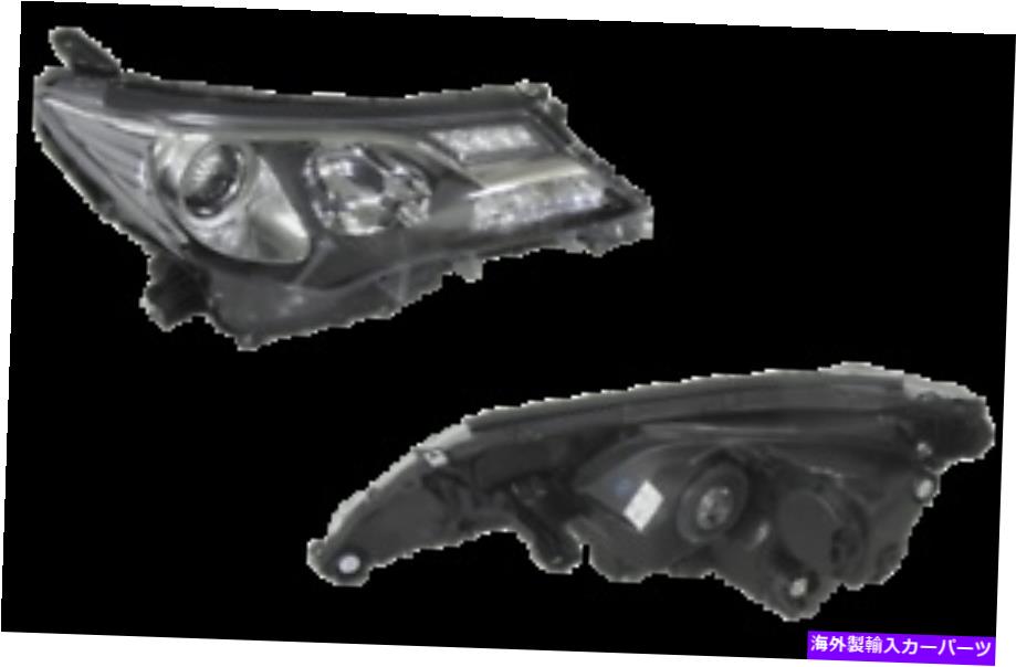 USヘッドライト トヨタRAV4 40シリーズ2012-2015用ヘッドライト右側 HEADLIGHT RIGHT HAND SIDE FOR TOYOTA RAV4 40 SERIES 2012-2015【並行輸入品】