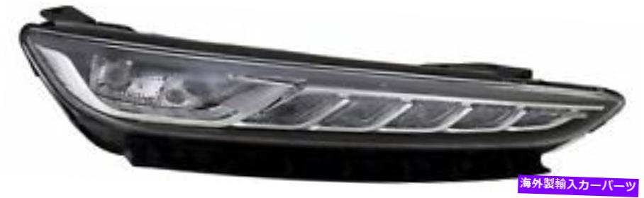 USヘッドライト 現代フロントインジケータ昼間の走行灯Hyundai Kona OS 2017 - LED DRL right Front indicator daytime running light for Hyundai Kona OS 2017- LED DRL【並行輸入品】