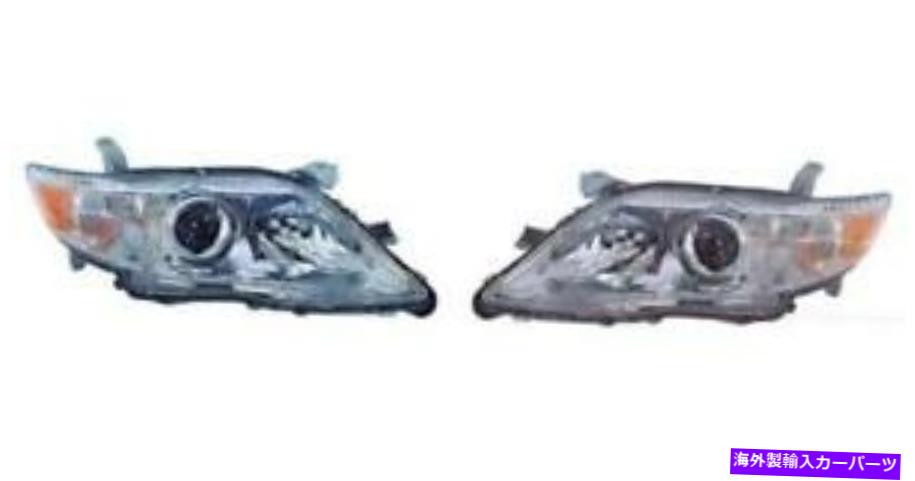 USヘッドライト 2010年のサイド/ペア - 2011トヨタカムリフロントヘッドライトアセンブリの取り替え SIDE/PAIR for 2010 - 2011 Toyota Camry Front Headlight Assembly Replacement【並行輸入品】