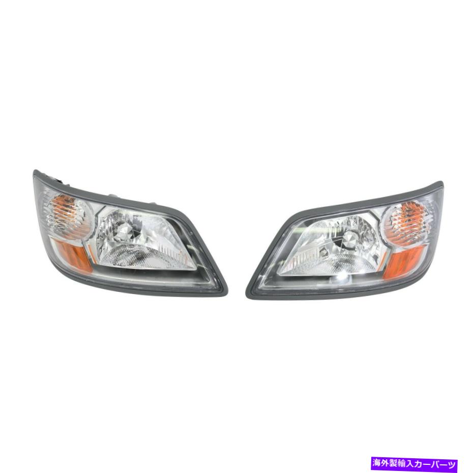 USヘッドライト Headlights Fit Hino 258LP 268 338 OEMの部品番号9HI94602502 9HI94602501 Headlights Fit Hino 258LP 268 338 With OEM Part Numbers 9HI94602502 9HI94602501【並行輸入品】