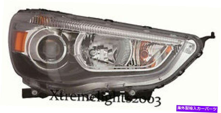 USヘッドライト 三菱アウトランダースポーツ2011-2016右乗客ヘッドライトヘッドランプライト MITSUBISHI OUTLANDER SPORT 2011-2016 RIGHT PASSENGER HEADLIGHT HEAD LAMP LIGHT【並行輸入品】|Us Custom Parts Shop USDM