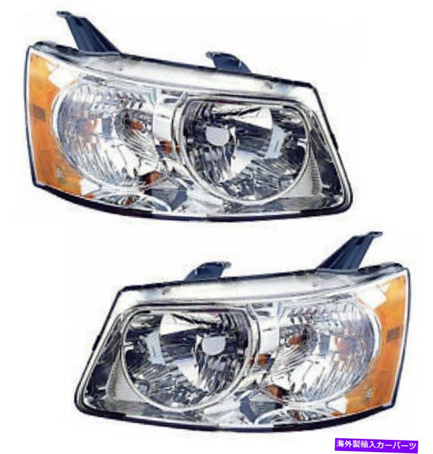 USヘッドライト 2006年2007年2009年Pontiac Torrentヘッドライトペアセット For 2006 2007 2008 2009 Pontiac Torrent Headlights Pair Set【並行輸入品】