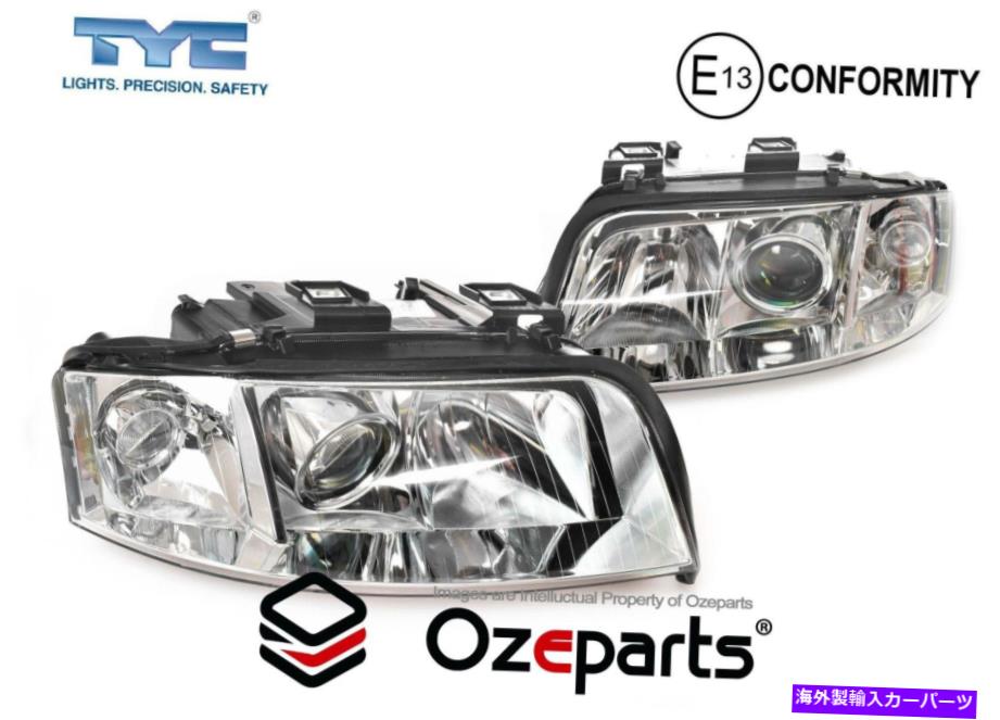 USヘッドライト Audi A6 Sedan 2001~2004用のセット/ペアLH + RHヘッドライトランプハロゲンタイプ Set / Pair LH+RH Head Light Lamp Halogen Type For Audi A6 Sedan 2001~2004【並行輸入品】｜Us Custom Parts Shop USDM
