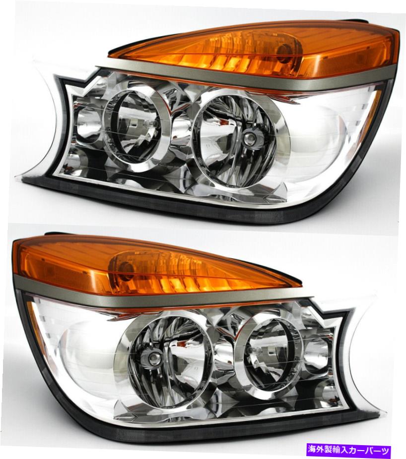 USヘッドライト 2002年2003年のBuick Rendezvousヘッドライトペアセット For 2002 2003 Buick Rendezvous Headlights Pair Set【並行輸入品】