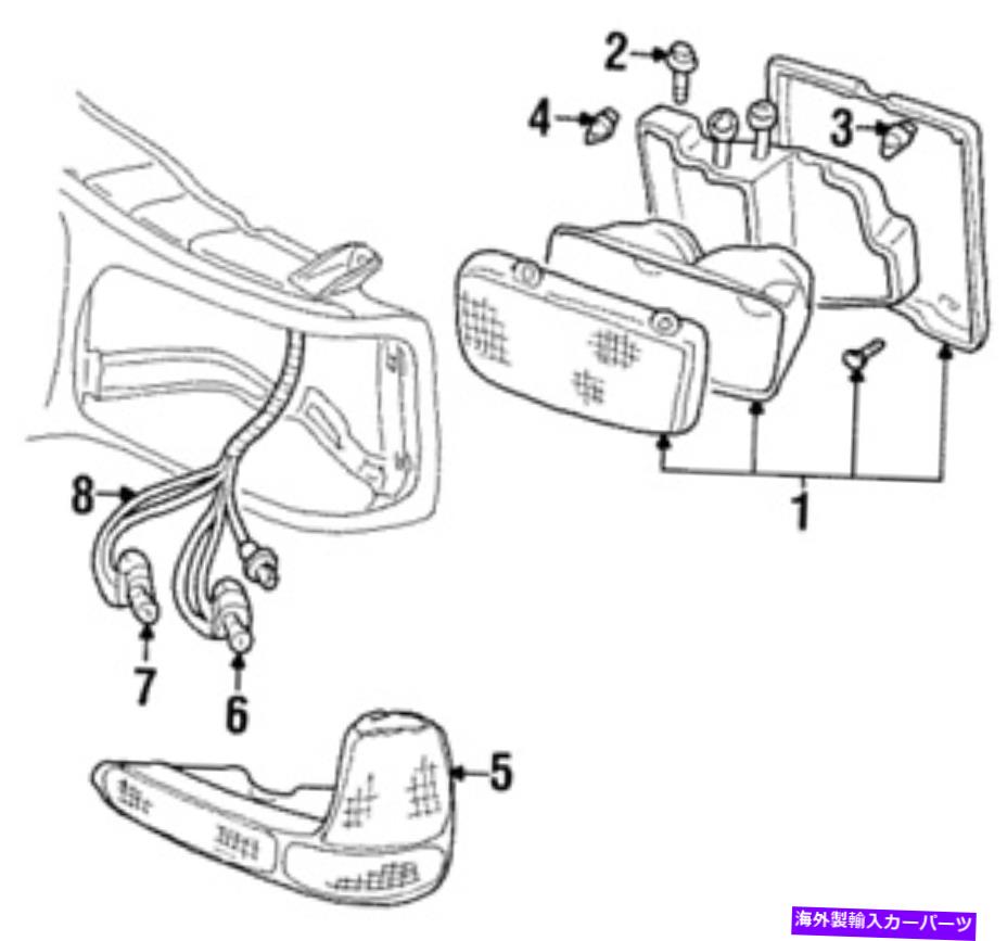 USヘッドライト 本物のGMヘッドランプアセンブリ15738658 Genuine GM Headlamp Assembly 15738658【並行輸入品】