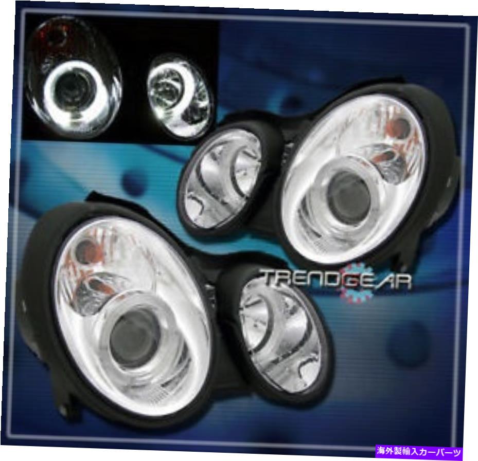 USヘッドライト 1998-2002メルセデスベンツW208 CLK Haloプロジェクターヘッドライト1999 2000 2001クーペ 1998-2002 MERCEDES-BENZ W208 CLK HALO PROJECTOR HEADLIGHTS 1999 2000 2001 COUPE【並行輸入品】|Us Custom Parts Shop USDM