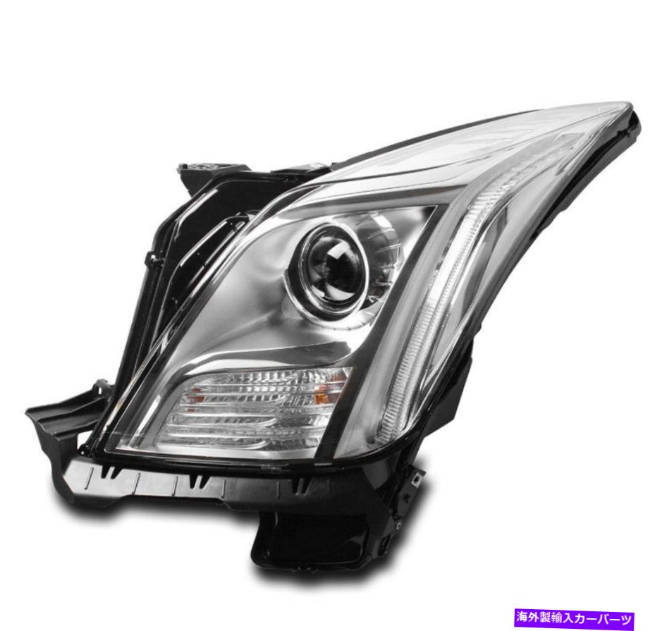 USヘッドライト 2013-2017 Cadillac XTS（非AFS）Chrome LED DRLプロジェクターヘッドライトドライバ FOR 2013-2017 CADILLAC XTS (NON-AFS) CHROME LED DRL PROJECTOR HEADLIGHT DRIVER【並行輸入品】