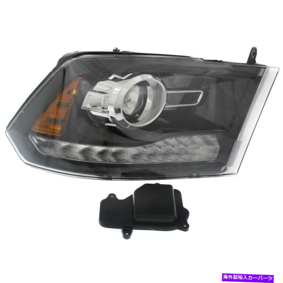 USヘッドライト 2016-2018 RAM 1500助手席側クロムのヘッドライト Headlight For 2016-2018 Ram 1500 Passenger Side Chrome【並行輸入品】｜Us Custom Parts Shop USDM