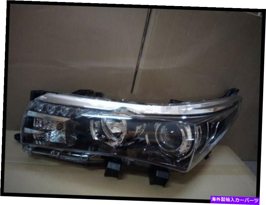 USヘッドライト 1 *左LED DRLヘッドランプフロントバンパーヘッドライト2014-2017 1* Left LED DRL Headlamp Front Bumper Headlight For Toyota Corolla 2014-2017【並行輸入品】