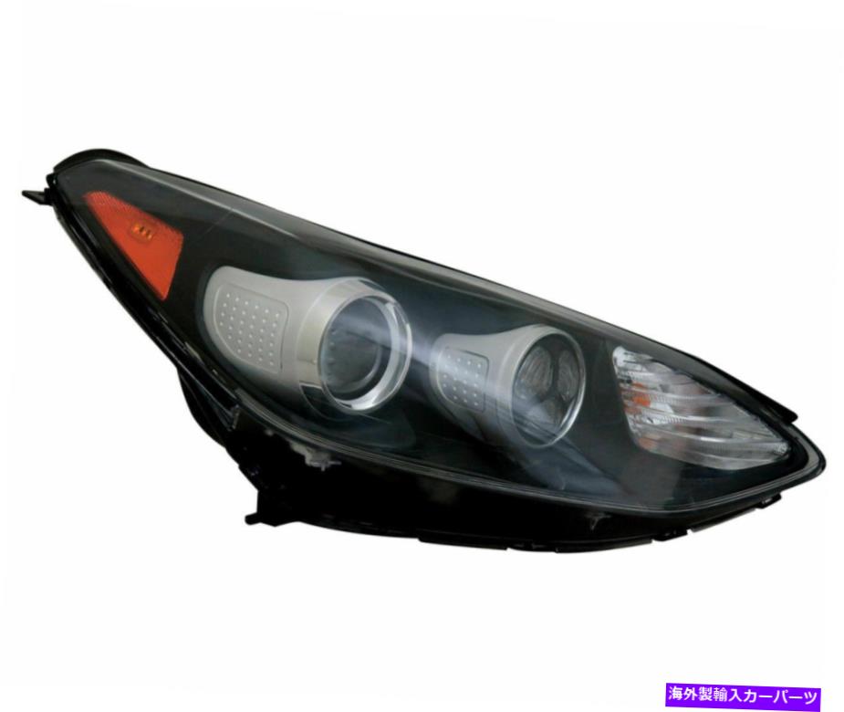 USヘッドライト スポーツエクス/ LX FWD 2017 2018ヘッドライトハロゲンW / LED右乗客 FITS FOR SPORTAGE EX/LX FWD 2017 2018 HEADLIGHT HALOGEN W/LED RIGHT PASSENGER【並行輸入品】|Us Custom Parts Shop USDM