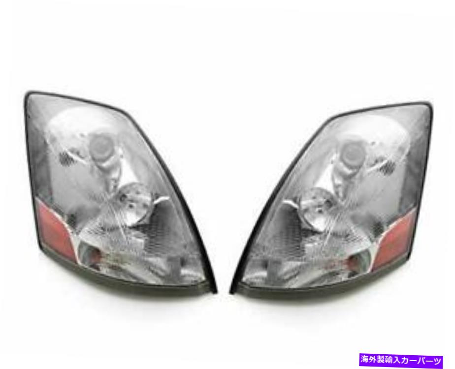 USヘッドライト イーグルの目VL001-B001L VL001-B001R FIT 2004-2015 VON VN VNLヘッドランプペア Eagle Eyes VL001-B001L VL001-B001R Fit 2004-2015 VOLVO VN VNL Head Lamp PAIR【並行輸入品】