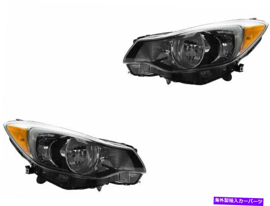 USヘッドライト 2016年のSubaru Crosstrek Headlightアセンブリセット46118TZヘッドライトアセンブリ For 2016 Subaru Crosstrek Headlight Assembly Set 46118TZ Headlight Assembly【並行輸入品】