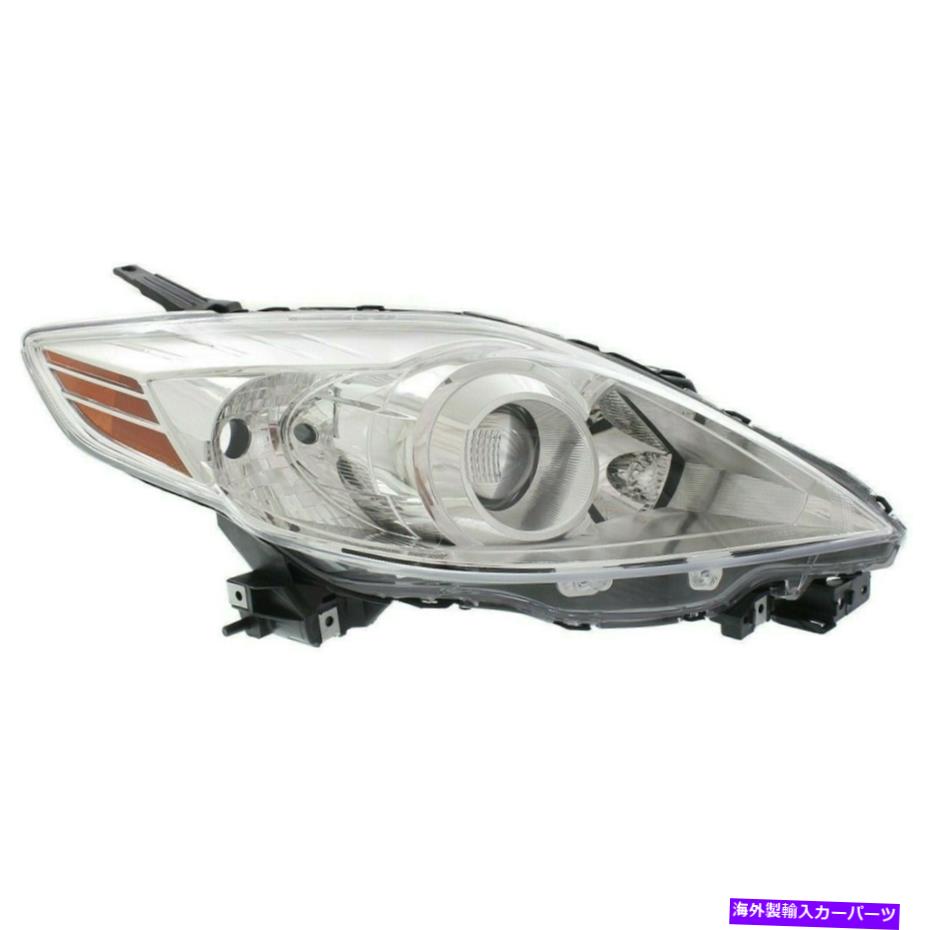 USヘッドライト RH右乗客用ヘッドランプレンズ/ハウジングハロゲンフィット2008 2010 Mazda Mazda 5 RH Right Passenger Headlamp Lens/Housing Halogen fits 2008 2010 Mazda Mazda 5【並行輸入品】|Us Custom Parts Shop USDM