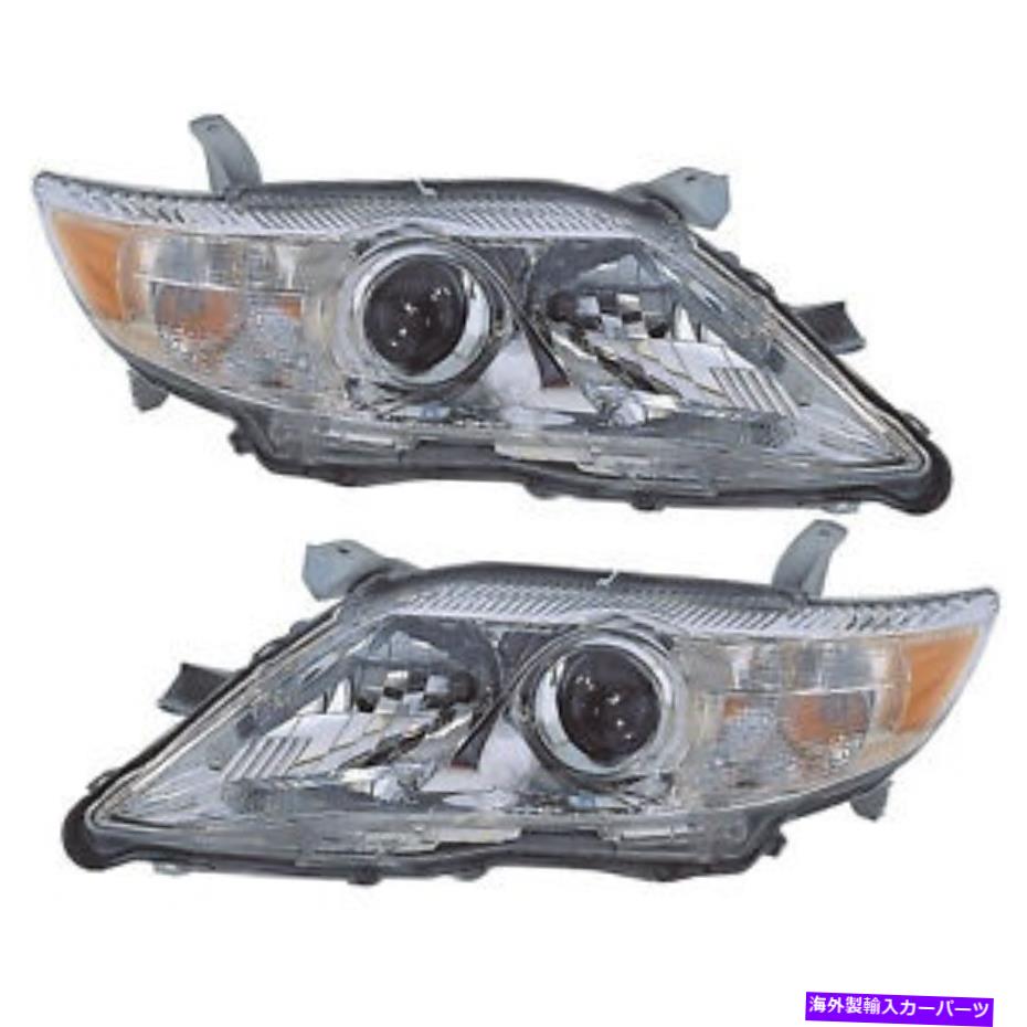 USヘッドライト ヘッドライトカーバ左右のペアフィット2010-2011トヨタカムリジャパン Headlights CAPA Left Right Pair Fits 2010-2011 Toyota Camry Japan Built【並行輸入品】|Us Custom Parts Shop USDM