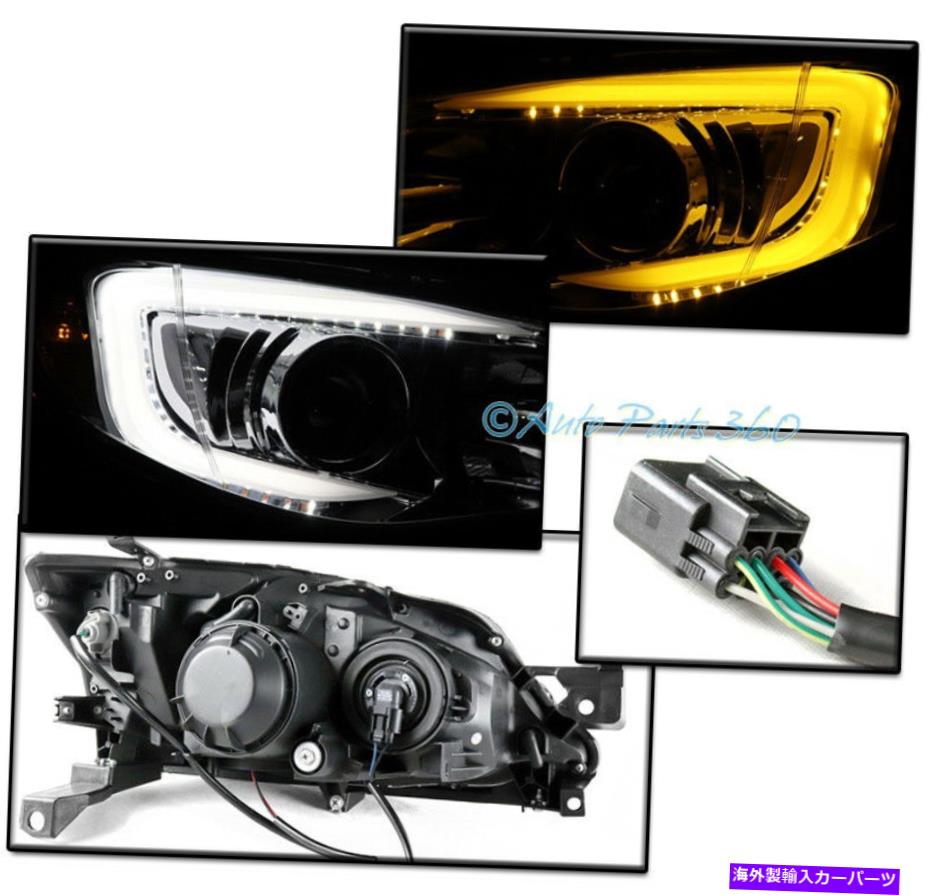 USヘッドライト 08-14 Subaru Impreza WRX LED Chrome Projectorヘッドライトヘッドランプ+ DRL信号 FOR 08-14 SUBARU IMPREZA WRX LED CHROME PROJECTOR HEADLIGHT HEADLAMP +DRL SIGNAL【並行輸入品】 65,959円