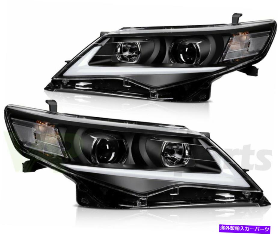 USヘッドライト Toyota Camry 2012-2014ヘッドライトアセンブリペアブラックハウジング交換 Fits Toyota Camry 2012-2014 Headlights Assembly Pair Black Housing Replacement【並行輸入品】｜Us Custom Parts Shop USDM