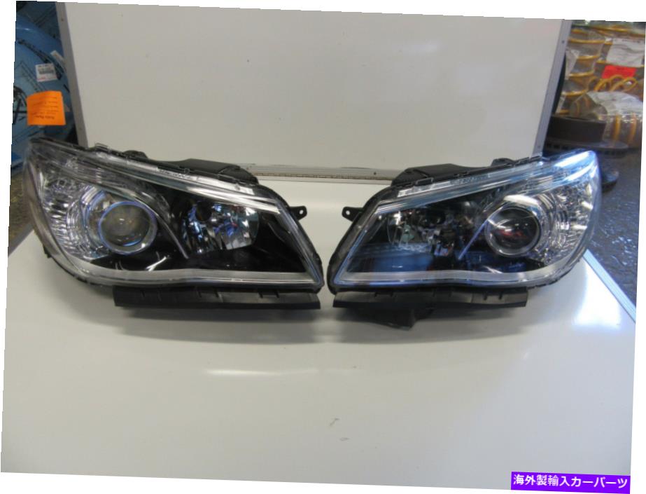 USヘッドライト Holden Commodore VF 2013-2018 SS SV6ヘッドライトペア左右の新しい黒 HOLDEN COMMODORE VF 2013-2018 SS SV6 HEADLIGHTS PAIR LEFT AND RIGHT NEW BLACK【並行輸入品】