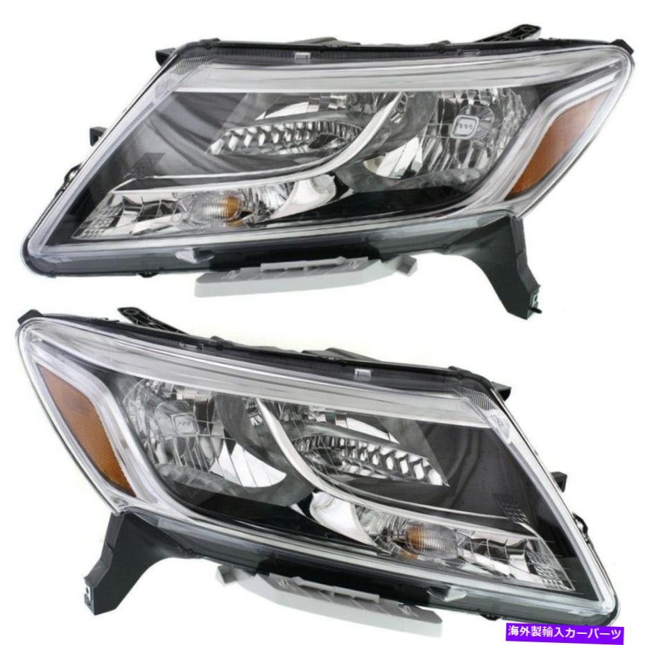 USヘッドライト 2013年から2016年の日産の経験のないHeadlightセット電球CAPA 2PCで左右 Headlight Set For 2013-2016 Nissan Pathfinder Left and Right With Bulb CAPA 2Pc【並行輸入品】