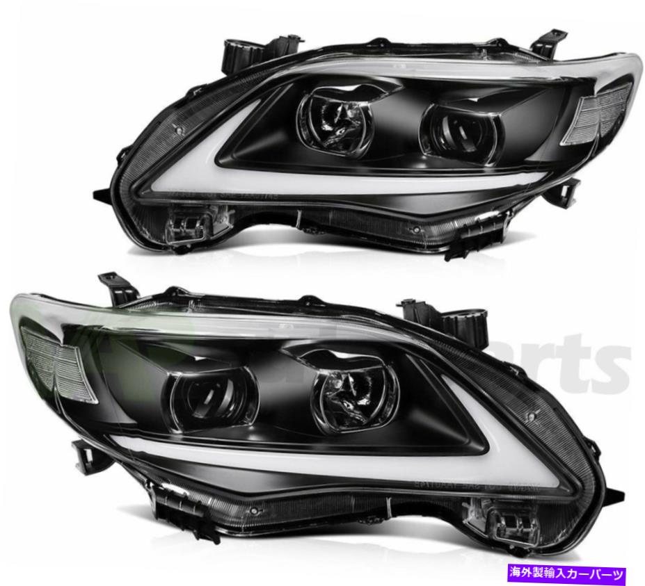 USヘッドライト Toyota Corolla Sedan 2011-2013ヘッドライトアセンブリセットヘッドランプペアの置換 For TOYOTA COROLLA Sedan 2011-2013 Headlight Assembly Set Headlamp Pair Replace【並行輸入品】｜Us Custom Parts Shop USDM 70,727円