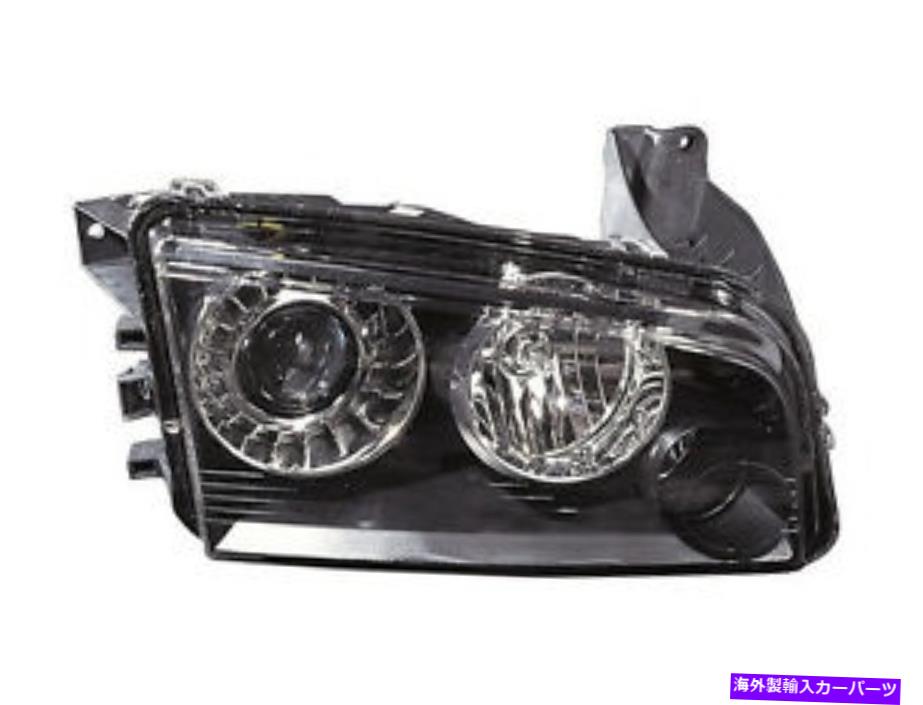USヘッドライト DEPO 08-10 Dodge Chargerの取り替えヘッドライトユニット=右キセノンNEW DEPO 08-10 Dodge Charger Replacement Headlight Unit Passenger=Right Xenon New【並行輸入品】|Us Custom Parts Shop USDM