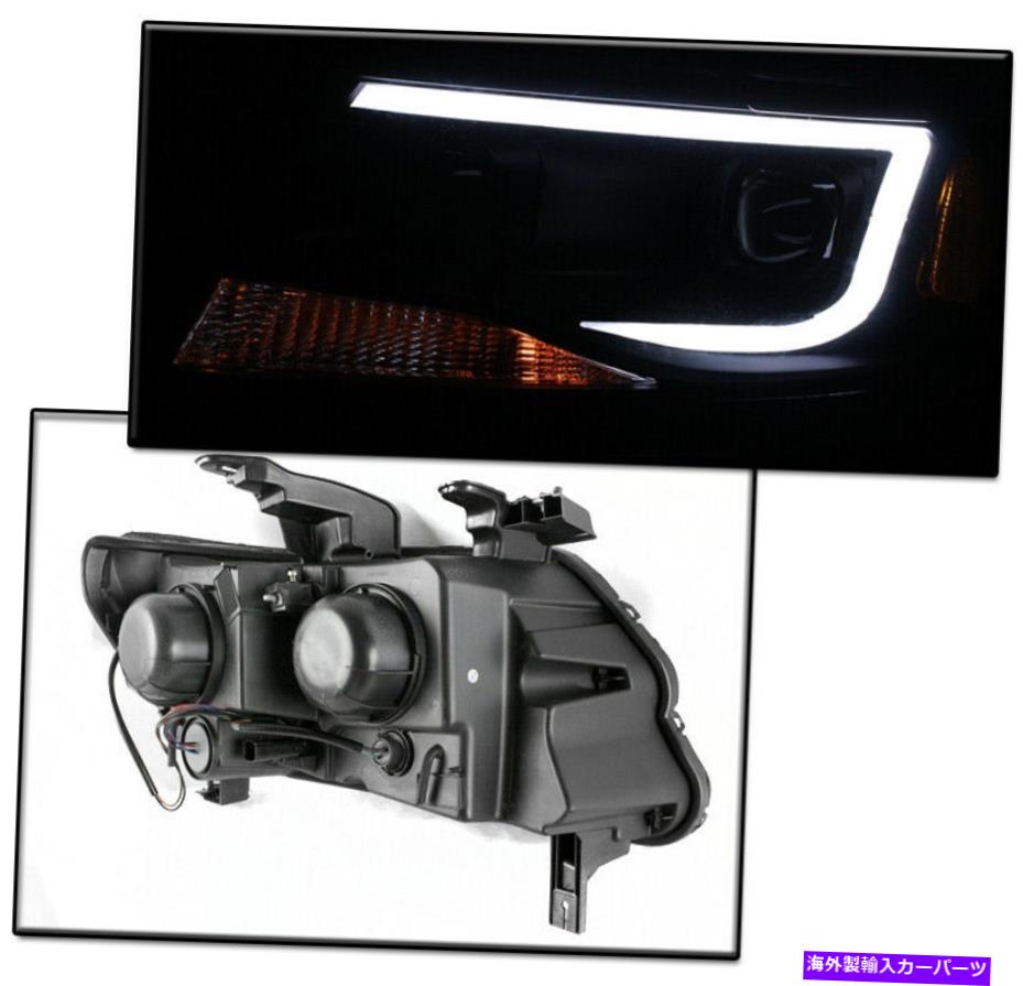 USヘッドライト 2015-2018シボレーコロラドブラック/スモークLED DRLスクエアプロジェクターヘッドライトランプ FOR 2015-2018 CHEVY COLORADO BLACK/SMOKE LED DRL SQUARE PROJECTOR HEADLIGHT LAMP【並行輸入品】｜Us Custom Parts Shop USDM