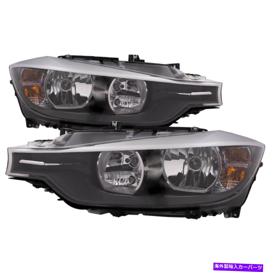 USヘッドライト ヘッドライト左右ペアCAPAフィット12-15 BMW F30 3シリーズ328I / 335Iセダン Headlights Left Right Pair CAPA Fits 12-15 BMW F30 3-Series 328i/335i Sedan【並行輸入品】