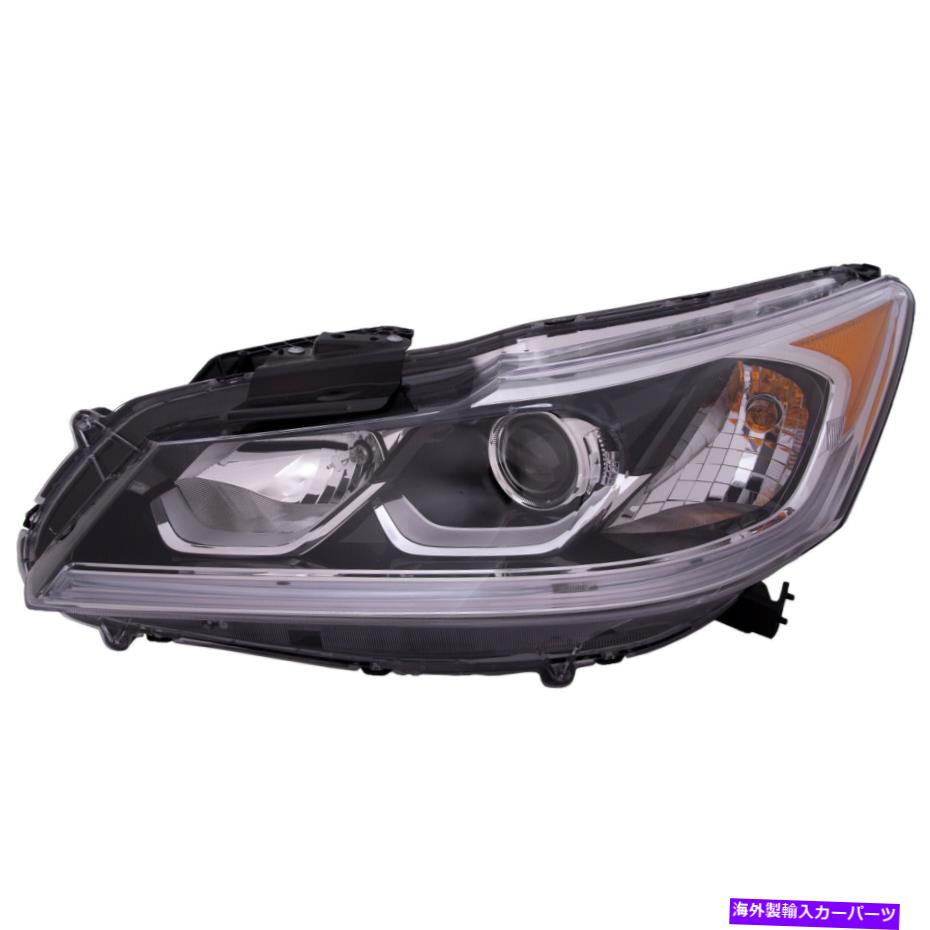 USヘッドライト ヘッドライトハロゲン左ドライバーは2017ホンダアコードハイブリッドに合う Headlight Halogen Left Driver Fits 2017 Honda Accord Hybrid【並行輸入品】｜Us Custom Parts Shop USDM