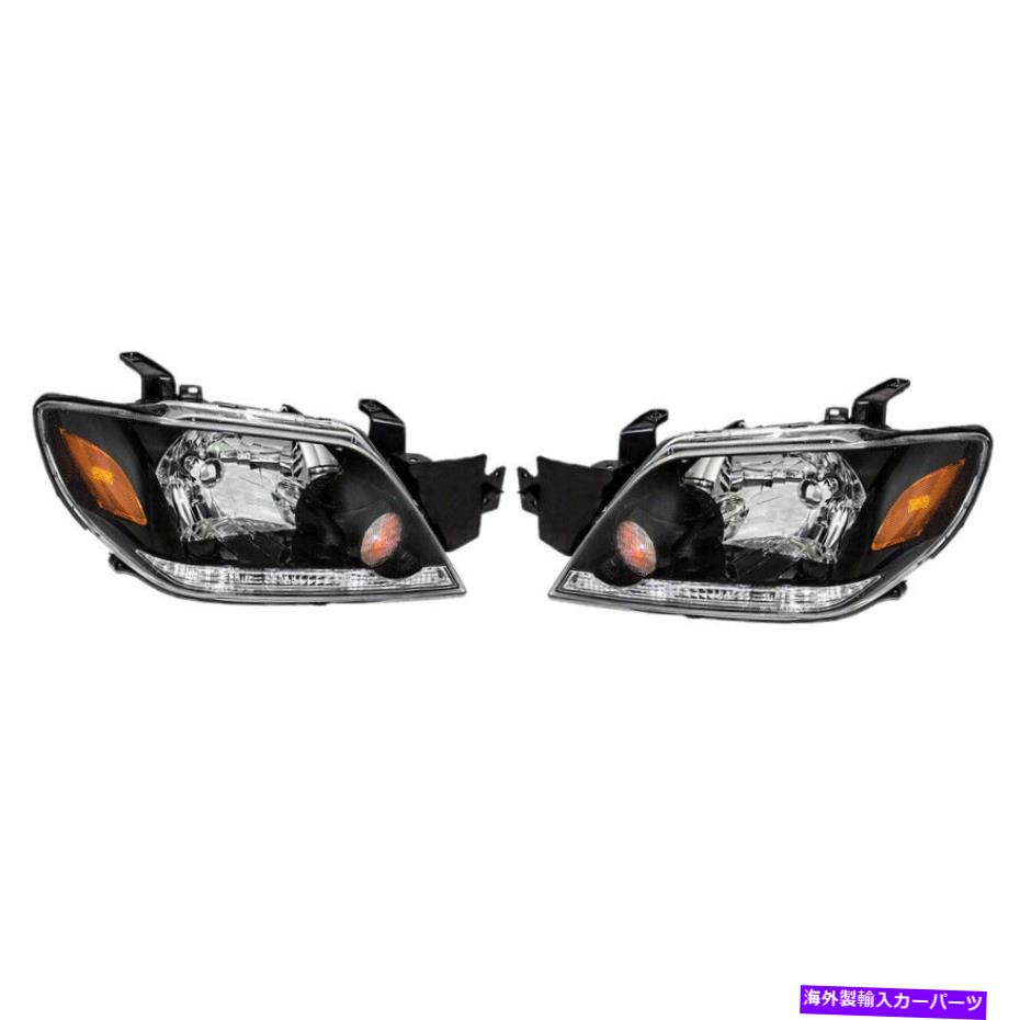 USヘッドライト 新しいヘッドライトペアは三菱アウトランダー2004 MN133516 MI2503150 MI2502150 NEW HEADLIGHT PAIR FITS MITSUBISHI OUTLANDER 2004 MN133516 MI2503150 MI2502150【並行輸入品】