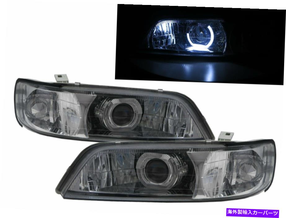 USヘッドライト CEFIRO A32 95-98ガイドLED HaloプロジェクターヘッドライトChrome LHD Cefiro A32 95-98 Guide LED Halo Projector Headlight Chrome EUROPE for NISSAN LHD【並行輸入品】｜Us Custom Parts Shop USDM