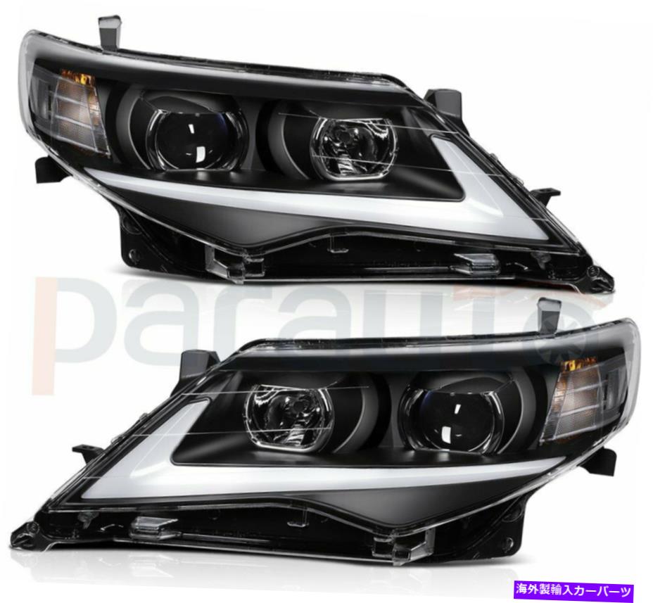 USヘッドライト 2012-2014 TOYOTA CAMRYヘッドライトアセンブリキットフロントヘッドランプペア LED For 2012-2014 Toyota Camry Headlights Assembly Kit Front Headlamps Pair【並行輸入品】