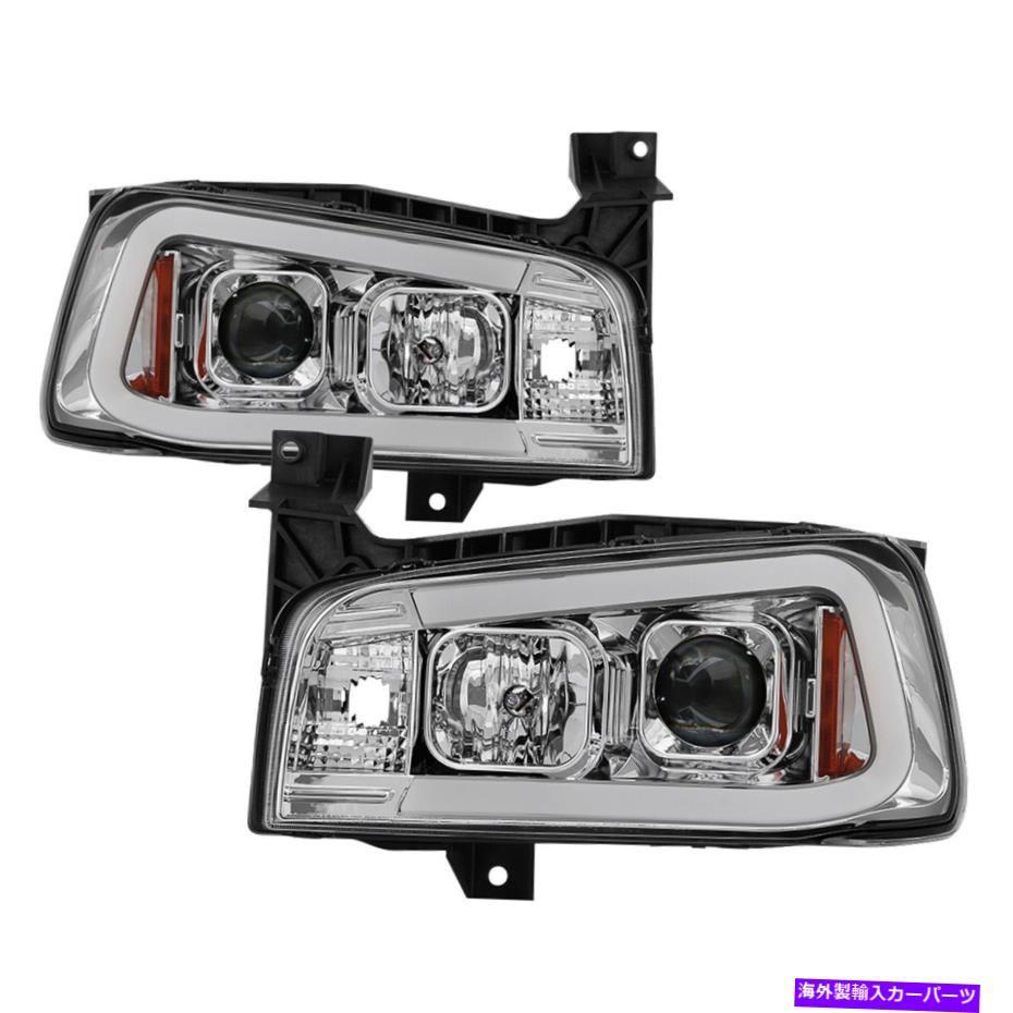 USヘッドライト Spyder Auto 5085238プロジェクターのヘッドライトは06-10充電器に収まります Spyder Auto 5085238 Projector Headlights Fits 06-10 Charger【並行輸入品】