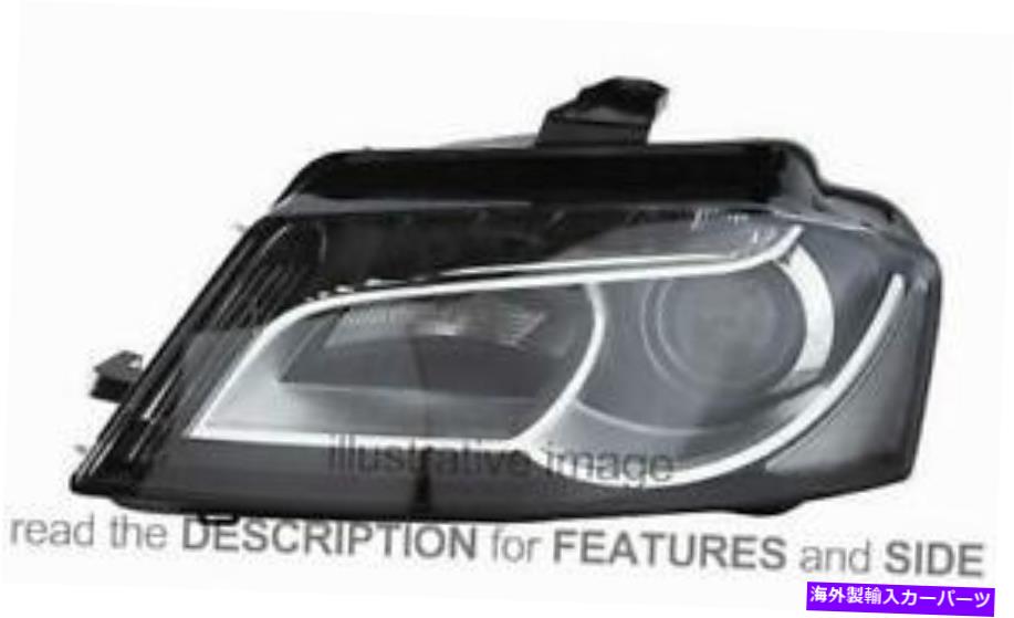 USヘッドライト LHDヘッドライトアウディA3スポーツバック2008-2012 LED右8P0941030AM-8P0941030AM LHD Headlight Audi A3 Sport Back 2008-2012 LED Right 8P0941030AM-8P0941030AM【並行輸入品】