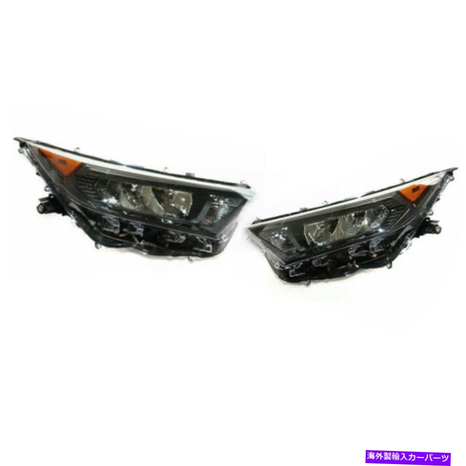 USヘッドライト 2019-20トヨタRAV4 Le XLEヘッドライトアセンブリChrome LED旅客駆動US For 2019-20 Toyota RAV4 LE XLE Headlight Assembly Chrome LED Passenger Driver US【並行輸入品】｜Us Custom Parts Shop USDM