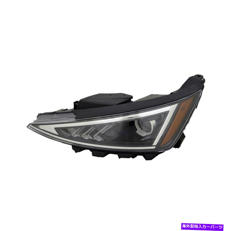 USヘッドライト HY2502233Cドライバ側の交換ヘッドライトを交換します Replace HY2502233C Driver Side Replacement Headlight【並行輸入品】