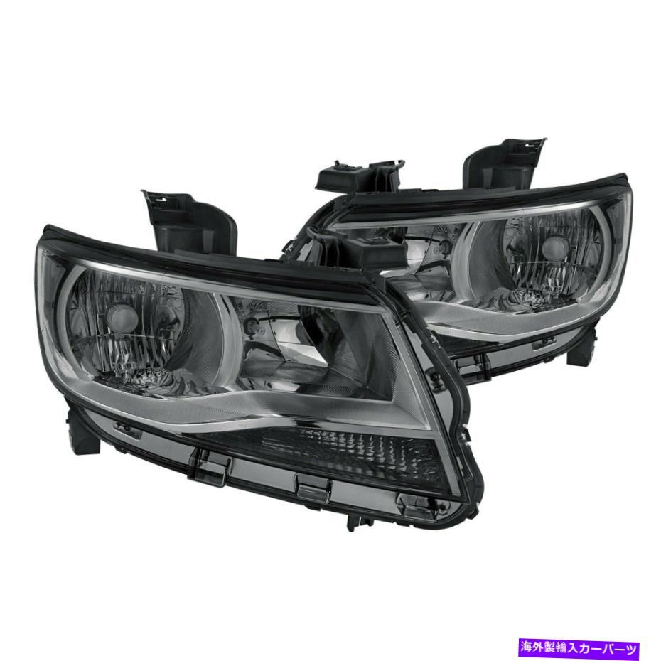 USヘッドライト Chevy Colorado 15-20 Lumen 87-1002097クロム/スモークファクトリースタイルのヘッドライト For Chevy Colorado 15-20 Lumen 87-1002097 Chrome/Smoke Factory Style Headlights【並行輸入品】