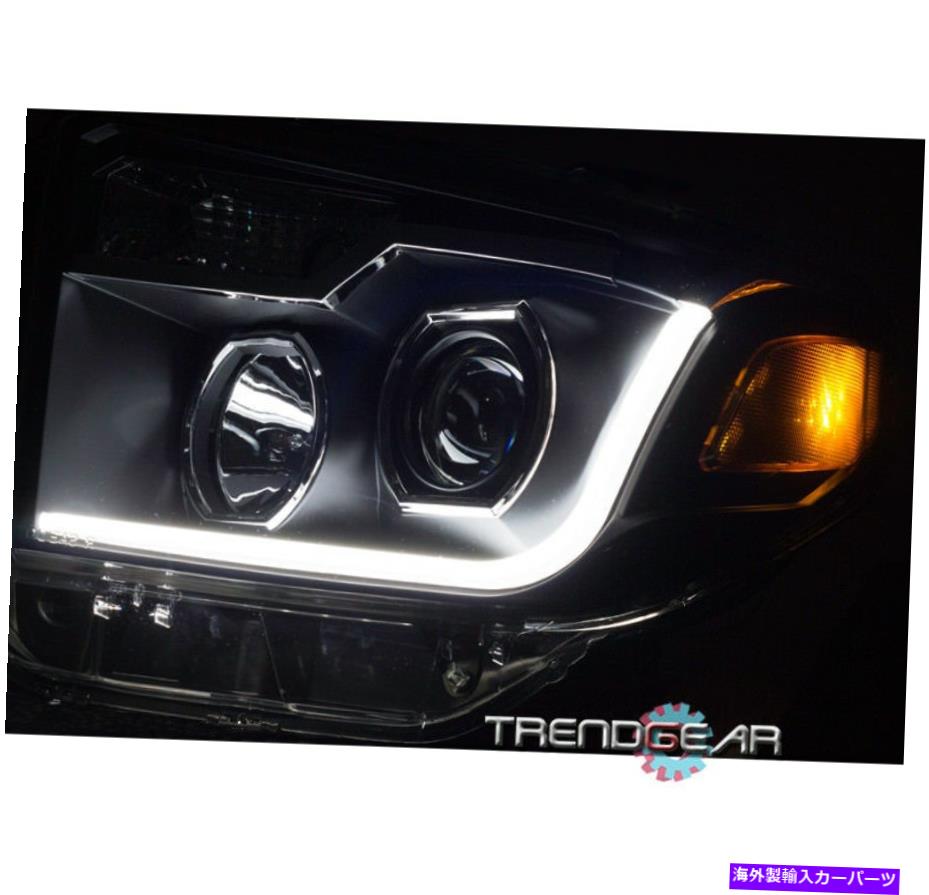USヘッドライト 2014-2017トヨタツンドラピックアップトラックブラックプロジェクターLEDバーヘッドライトランプ FOR 2014-2017 TOYOTA TUNDRA PICKUP TRUCK BLACK PROJECTOR LED BAR HEAD LIGHT LAMP【並行輸入品】|Us Custom Parts Shop USDM