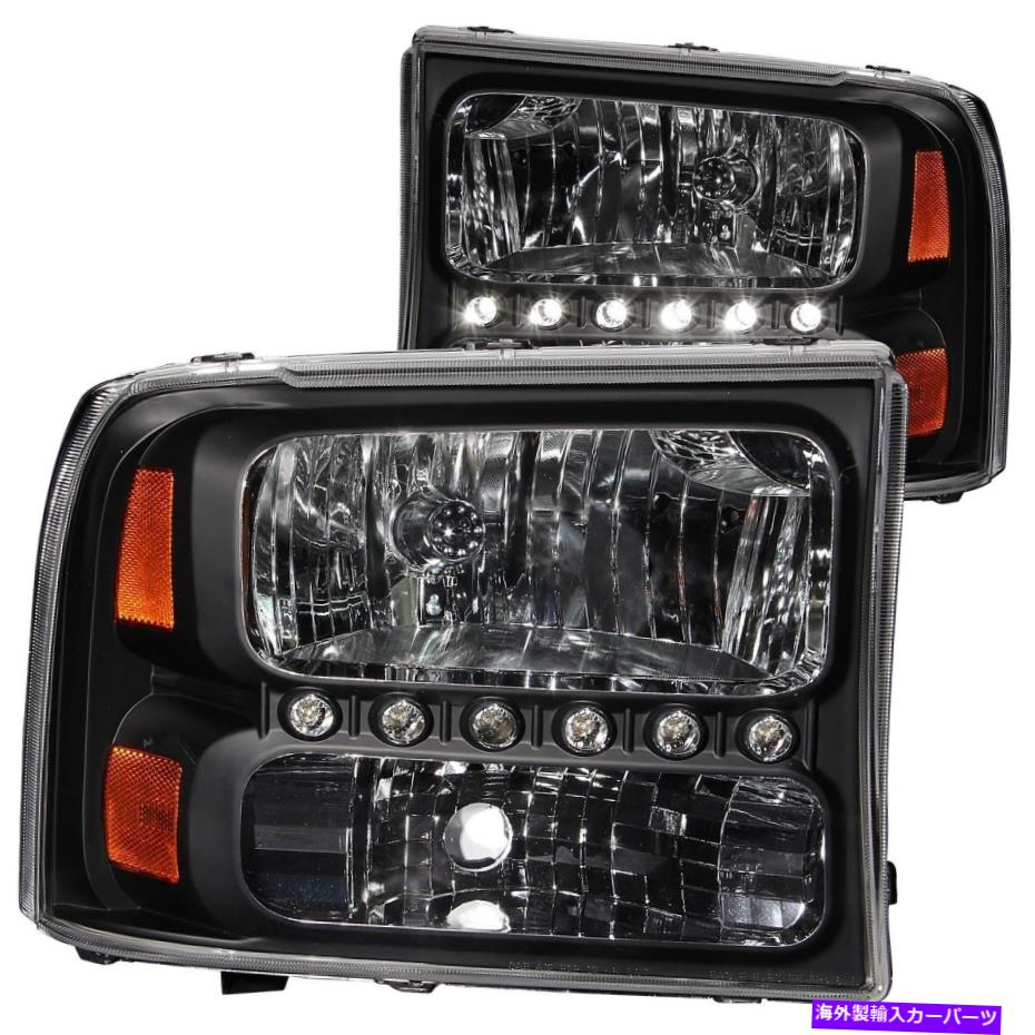 USヘッドライト Anzo USA 111106クリスタルヘッドライトセット Anzo USA 111106 Crystal Headlight Set【並行輸入品】