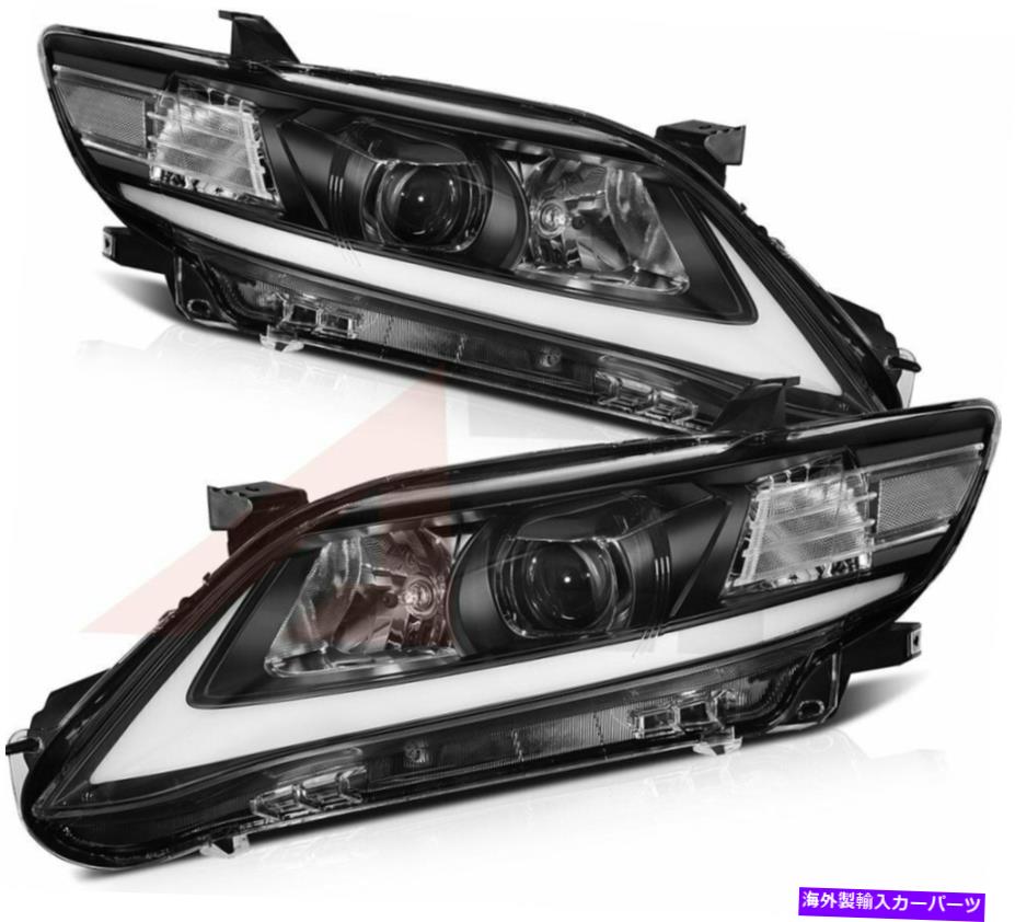 USヘッドライト 2010-2011トヨタカムリセダンLEDヘッドライトアセンブリフロントヘッドランプDRLペア For 2010-2011 Toyota Camry Sedan LED Headlight Assembly Front Headlamps DRL Pair【並行輸入品】 70,727円