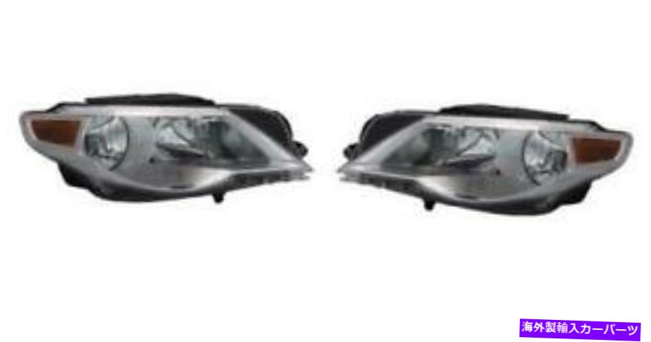 USヘッドライト サイド/ペアフィッツ2009 - 2010 Volkswagen CCフロントヘッドライトアセンブリの交換 SIDE/PAIR fits 2009 - 2010 Volkswagen CC Front Headlight Assembly Replacement【並行輸入品】|Us Custom Parts Shop USDM