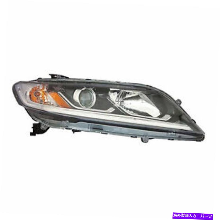 USヘッドライト HO2503181C新しい取り替えハロゲン乗客ヘッドライトアセンブリ HO2503181C New Replacement Halogen Passenger Headlight Assembly【並行輸入品】