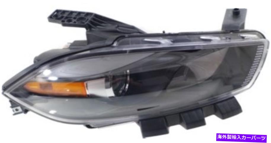 USヘッドライト CPPクリアレンズ。 2013-2015 Dodge Dart.のブラックインテリアヘッドライト CPP Clear Lens; Black Interior Headlight for 2013-2015 Dodge Dart【並行輸入品】｜Us Custom Parts Shop USDM