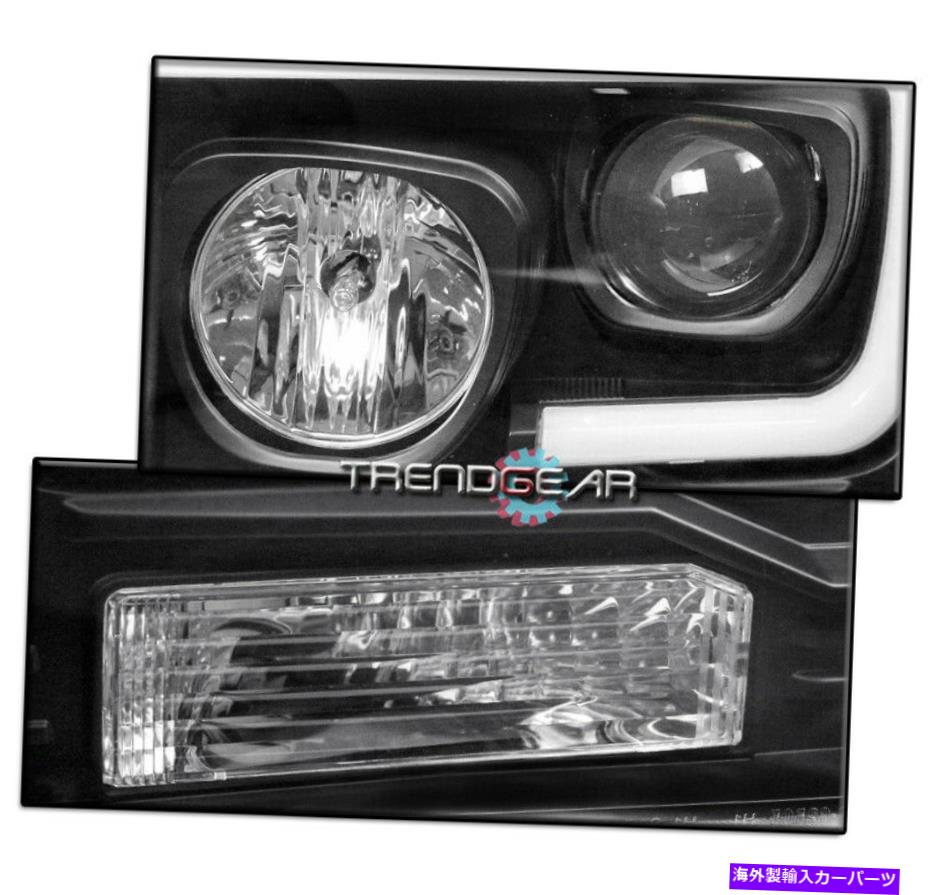 USヘッドライト 2005 - 2007フォードスーパーデューティLEDプロジェクターヘッドライトランプブラックW / 8KキセノンHID FOR 2005-2007 FORD SUPER DUTY LED PROJECTOR HEADLIGHT LAMP BLACK W/8K XENON HID【並行輸入品】