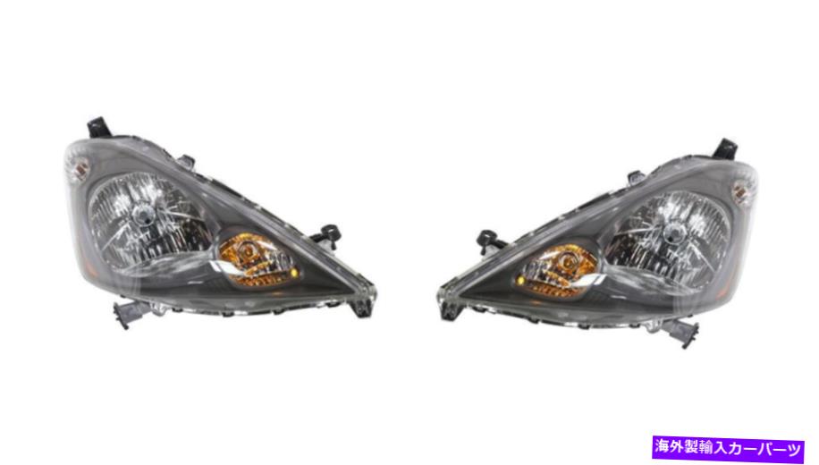 USヘッドライト 09-13ホンダフィットHO2503138C、HO2502138Cのためのカーパのドライバー&旅客ヘッドライト CAPA Driver & Passenger Headlights for 09-13 Honda Fit HO2503138C, HO2502138C【並行輸入品】|Us Custom Parts Shop USDM
