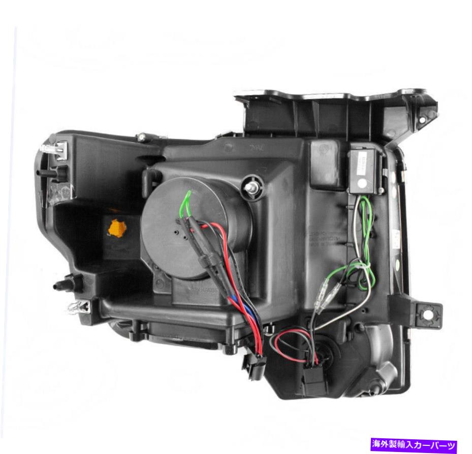 USヘッドライト FORD 2013-2014 F-150(HIDモデル)DRL LEDストリップクロムプロジェクターヘッドライトランプ FORD 2013-2014 F-150 (HID MODEL) DRL LED STRIP CHROME PROJECTOR HEAD LIGHTS LAMP【並行輸入品】|Us Custom Parts Shop USDM
